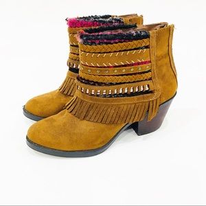 Fringe Ankle Boots!